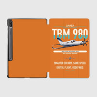 Thumbnail for Daher TBM 980 design on orange samsung tablet tablet case
