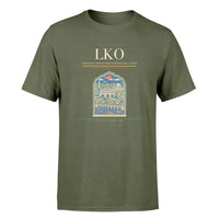 Thumbnail for Lucknow Airport (LKO) Premium T-Shirt Green Army