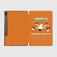 Thumbnail for Parrot ANAFI Ai design on orange samsung tablet tablet case