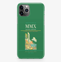 Thumbnail for Malmo Airport (MMX) design on green iPhone 16 Pro MagSafe case