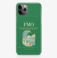 Thumbnail for Greven Airport (FMO) design on green iPhone 16 Pro MagSafe case