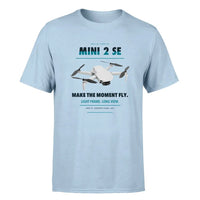 Thumbnail for DJI Mini 2 SE design on light blue single side