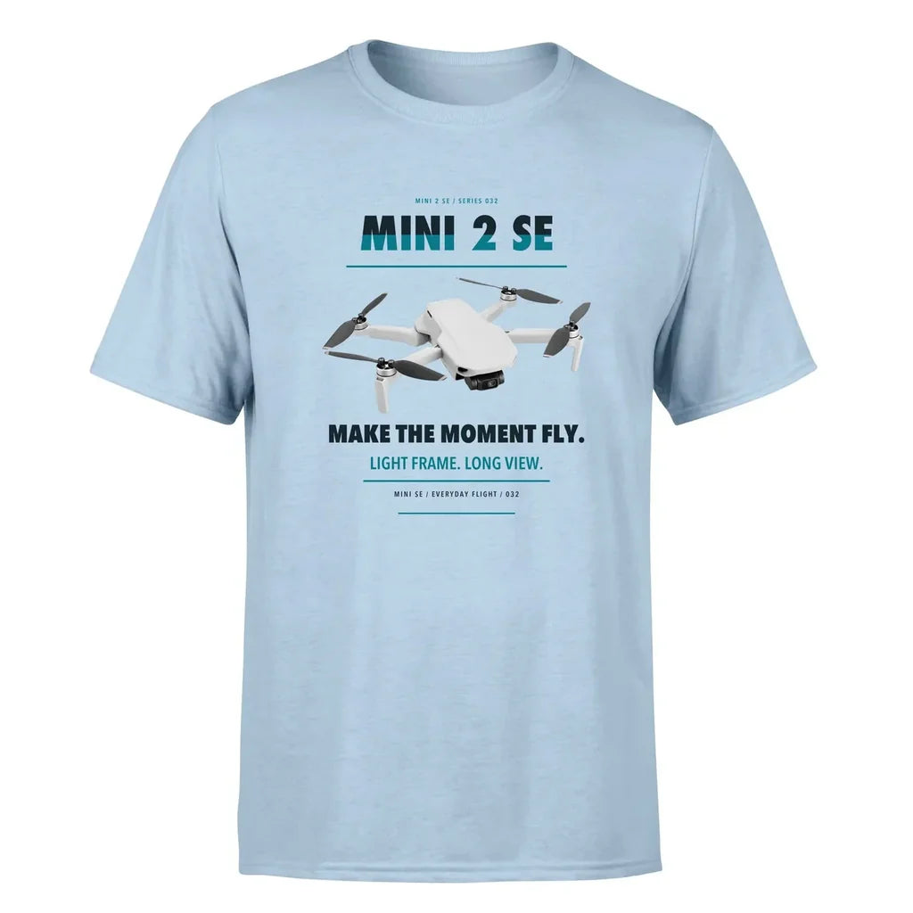 DJI Mini 2 SE design on light blue single side