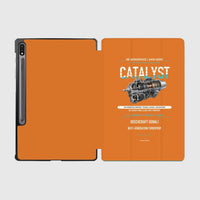 Thumbnail for CATALYST design on orange samsung tablet tablet case