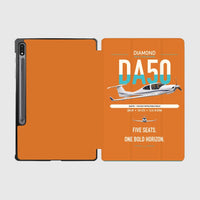 Thumbnail for Diamond DA50 RG design on orange samsung tablet tablet case