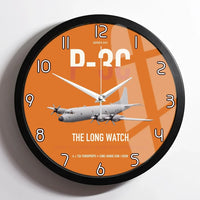Thumbnail for P-3C Orion design on orange framed wall clock