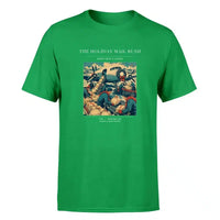 Thumbnail for VINTAGE G4255 - The Holiday Mail Rush - Premium T-Shirt design on green premium t shirt