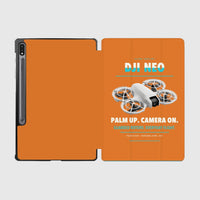 Thumbnail for DJI Neo design on orange samsung tablet tablet case