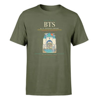 Thumbnail for Bratislava Airport (BTS) Premium T-Shirt Green Army