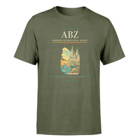 Thumbnail for Aberdeen Airport (ABZ) Premium T-Shirt Green Army