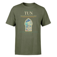 Thumbnail for Tunis-Carthage International Airport (TUN) T-Shirt single-side front print in Green Army | tunis-carthage-international-airport-tun-double-side-t-shirt