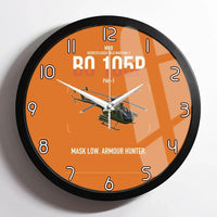 Thumbnail for MBB BO 105P PAH-1 design on orange framed wall clock