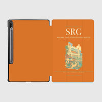 Thumbnail for Achmad Yani International Airport (SRG) design on orange samsung tablet tablet case