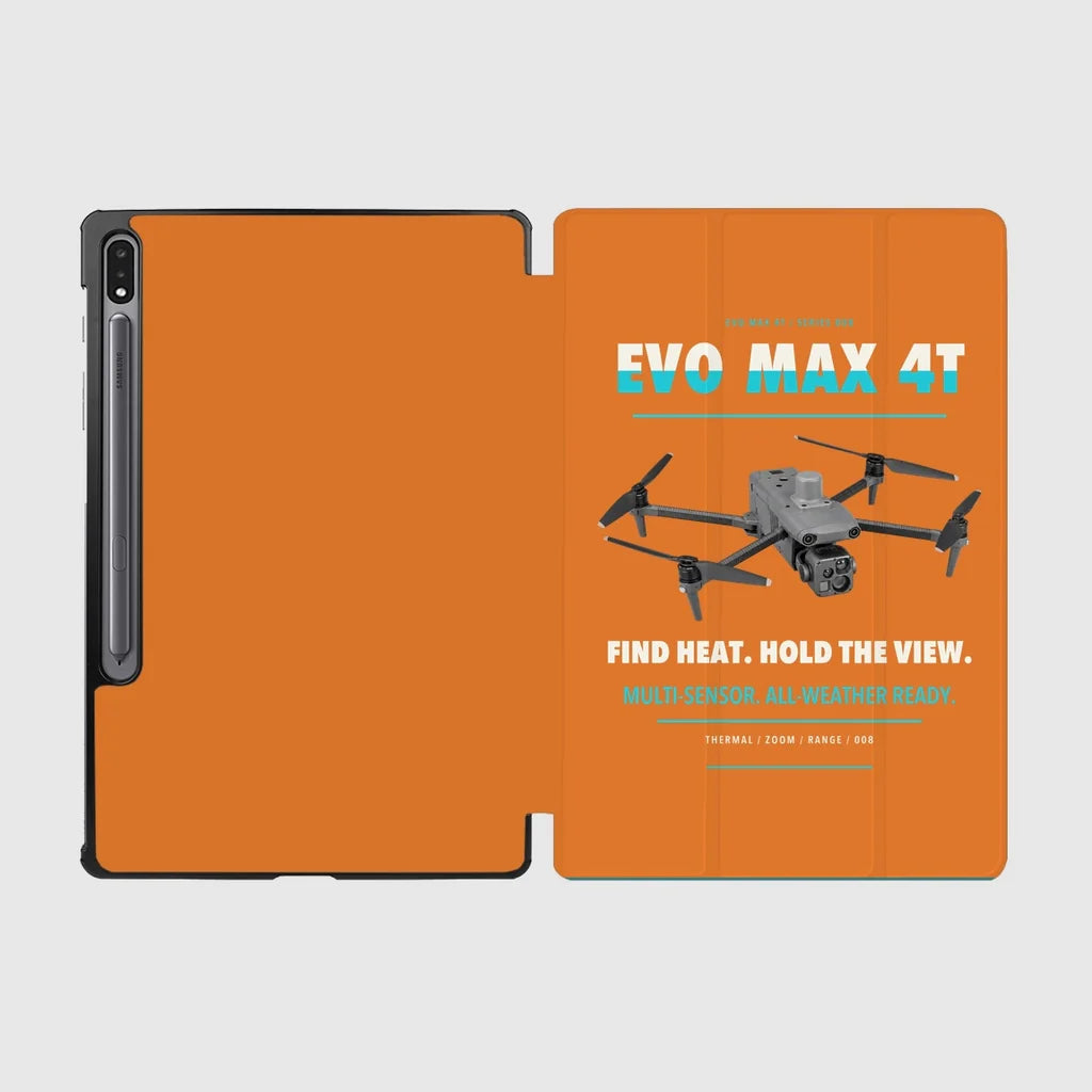 Autel EVO Max 4T design on orange samsung tablet tablet case