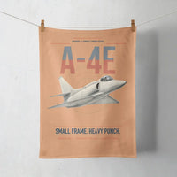 Thumbnail for A-4E Skyhawk design on orange towel