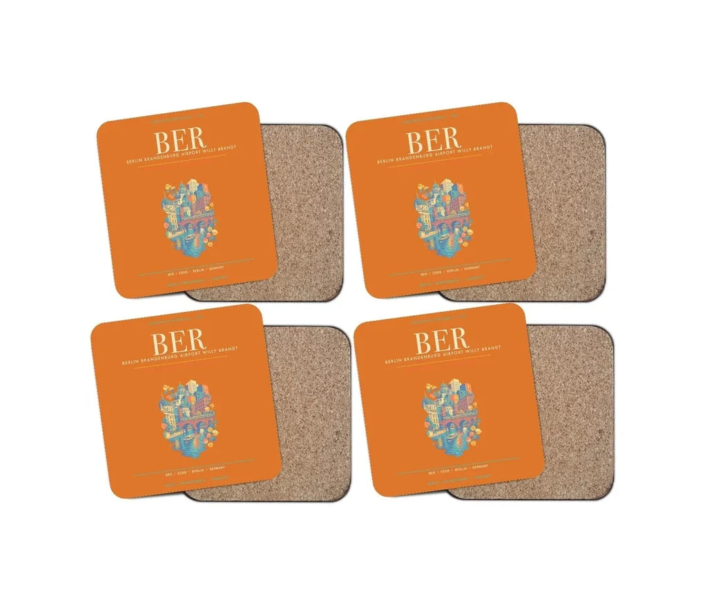 Berlin Brandenburg Airport Willy Brandt BER - Orange