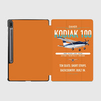 Thumbnail for Daher Kodiak 100 Series III design on orange samsung tablet tablet case