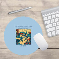 Thumbnail for VINTAGE G4530 - The Apprentice Riveter - Designed Mouse Pads design on lightblue round