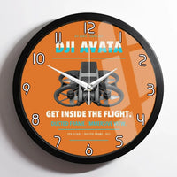 Thumbnail for DJI Avata design on orange framed wall clock