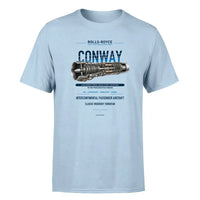 Thumbnail for CONWAY design on light blue single side
