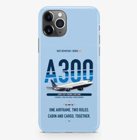 Thumbnail for Airbus A300C4-203 Case ProMax design on light blue iphone case promax