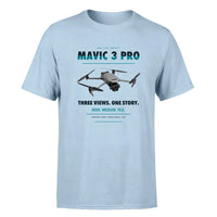 Thumbnail for DJI Mavic 3 Pro design on light blue single side