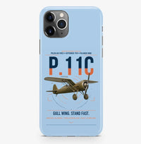 Thumbnail for PZL P.11c design on light blue magsafe iphone case, for iPhone Pro Max