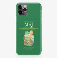 Thumbnail for Misawa Airport (MSJ) design on green iPhone 16 Pro MagSafe case