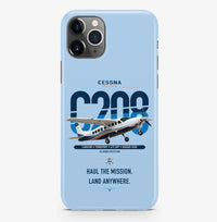 Thumbnail for Cessna 208 Caravan design on light blue magsafe iphone case, for iPhone Pro Max