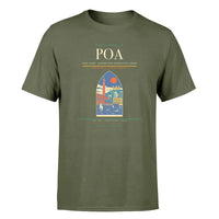 Thumbnail for Porto Alegre Airport (POA) Premium T-Shirt Green Army
