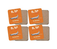 Thumbnail for P-3C Orion design on orange 4 pieces set coaster