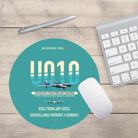 Thumbnail for Airbus U010 Aliaca VTOL design on turquoise round mouse pad
