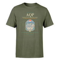 Thumbnail for Arequipa Airport (AQP) Premium T-Shirt Green Army