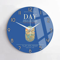Thumbnail for James M. Cox Dayton International Airport DAY Wall-Clock No-Frame - Blue