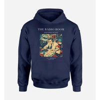 Thumbnail for VINTAGE G4106 - The Radio Room - Premium Hoodie design on navyblue premium