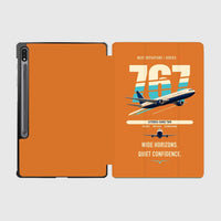 Thumbnail for Boeing 767-300ER design on orange samsung tablet tablet case