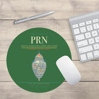 Thumbnail for Prishtina International Airport Adem Jashari PRN Mouse-Pad Round - Green