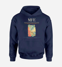 Thumbnail for McAllen Miller International Airport (MFE) design on navy blue hoodie single-side print