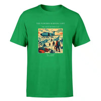 Thumbnail for VINTAGE G4287 - The Powder Morning Lift - Premium T-Shirt design on green premium t shirt