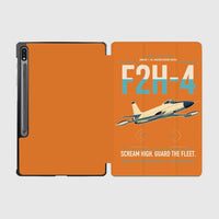 Thumbnail for F2H-4 Banshee design on orange samsung tablet tablet case