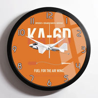 Thumbnail for KA-6D Intruder design on orange framed wall clock