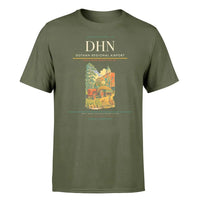 Thumbnail for Dothan Regional Airport (DHN) T-Shirt single-side front print in Green Army | dothan-regional-airport-dhn-double-side-t-shirt