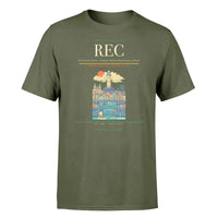Thumbnail for Recife Guararapes (REC) T-Shirt single-side front print in Green Army | recife-guararapes-rec-double-side-t-shirt