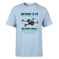 Thumbnail for Skydio X10 design on light blue single side