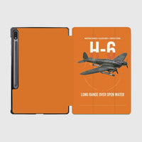 Thumbnail for Heinkel He 111H-6 design on orange samsung tablet tablet case