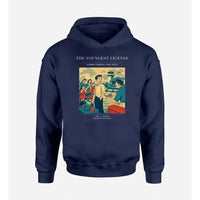 Thumbnail for VINTAGE G4298 - The Youngest License - Premium Hoodie design on navyblue premium