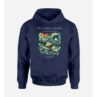 Thumbnail for VINTAGE G4276 - The Iceberg Channel - Premium Hoodie design on navyblue premium