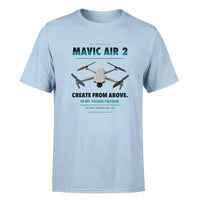 Thumbnail for DJI Mavic Air 2 design on light blue single side