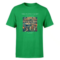 Thumbnail for VINTAGE G4075 - The Flying Yacht - Premium T-Shirt design on green premium t shirt
