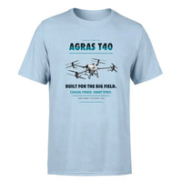 Thumbnail for DJI Agras T40 design on light blue single side